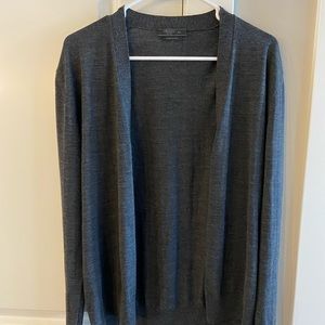 Grey Prada cardigan size 48 (sm/md)